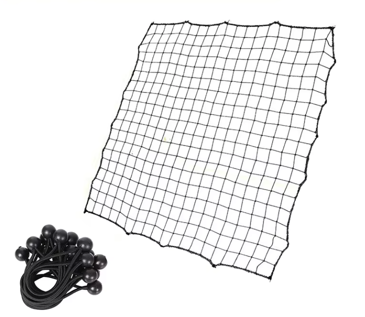 Voetbal Rebound Net 100 x 100 cm – Kickback Trainingsnet met Elastische Koorden