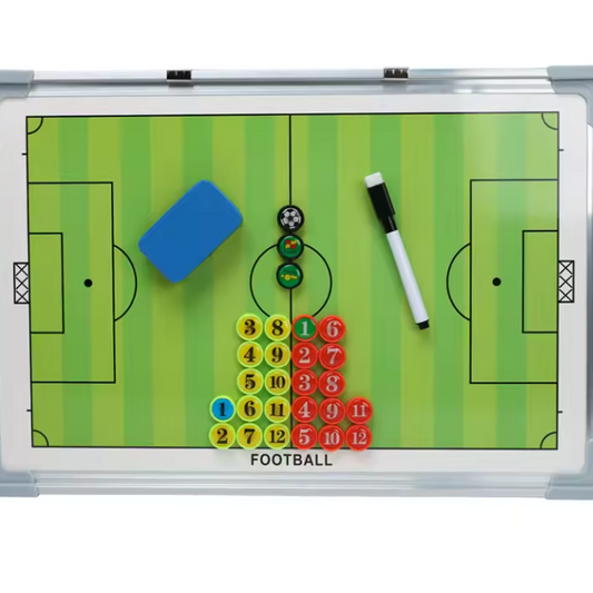 Magnetisch Voetbal Tactiekbord Dubbelzijdig – Coaching Bord met Pen en Magneten