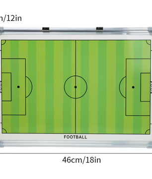 Magnetisch Voetbal Tactiekbord Dubbelzijdig – Coaching Bord met Pen en Magneten