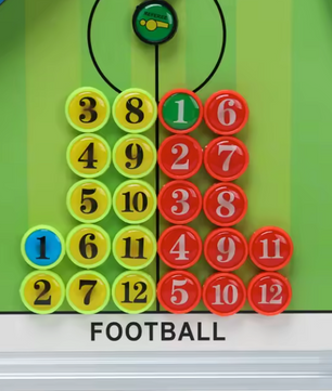 Magnetisch Voetbal Tactiekbord Dubbelzijdig – Coaching Bord met Pen en Magneten