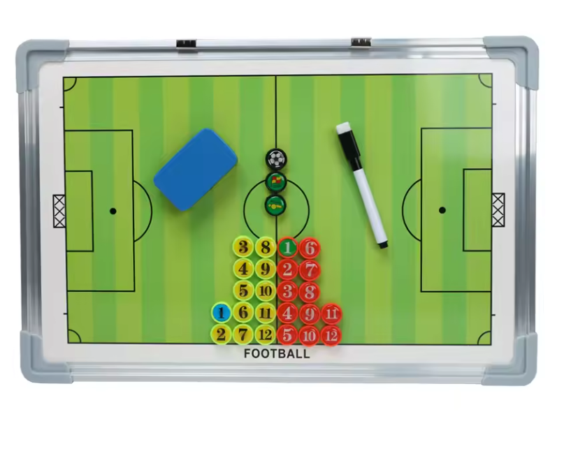 Magnetisch Voetbal Tactiekbord Dubbelzijdig – Coaching Bord met Pen en Magneten