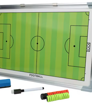 Magnetisch Voetbal Tactiekbord Dubbelzijdig – Coaching Bord met Pen en Magneten