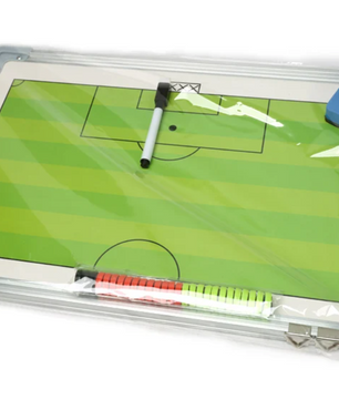 Magnetisch Voetbal Tactiekbord Dubbelzijdig – Coaching Bord met Pen en Magneten