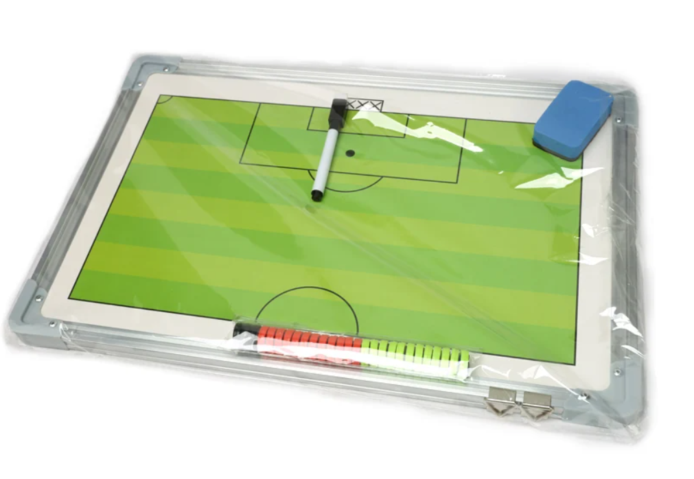 Magnetisch Voetbal Tactiekbord Dubbelzijdig – Coaching Bord met Pen en Magneten