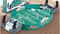 Mini Tafelvoetbal Spel 2-in-1 – Desktop Voetbal en Air Hockey voor 2-4 Personen