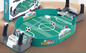 Mini Tafelvoetbal Spel 2-in-1 – Desktop Voetbal en Air Hockey voor 2-4 Personen
