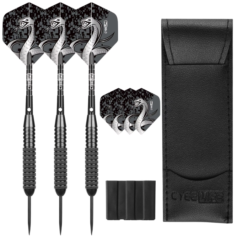 Professionele Dartpijlen 24g Set van 3 – Stalen Punt Dartpijlen voor Indoor en Outdoor