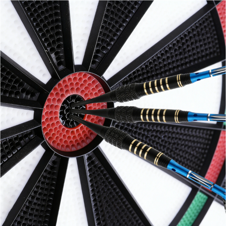 Soft Tip Dartpijlen 18g Set – Professionele Darts met Extra Shafts en Opbergdoos