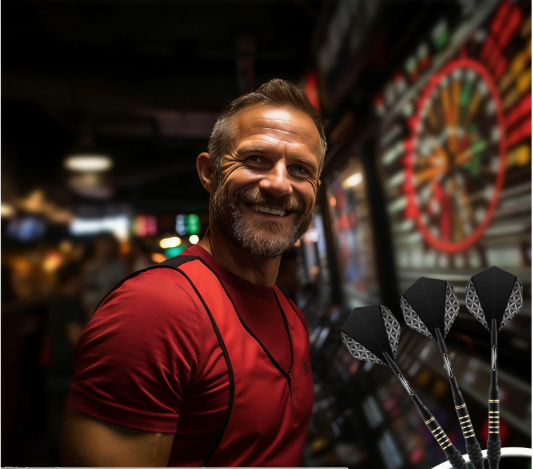 Soft Tip Dartpijlen 18g Set – Professionele Darts met Extra Shafts en Opbergdoos