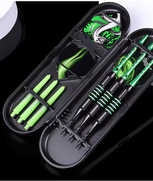 Soft Tip Dartpijlen 18g Set – Professionele Darts met Opbergdoos voor Elektronisch Dartbord
