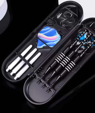 Soft Tip Dartpijlen 18g Set – Professionele Darts met Opbergdoos voor Elektronisch Dartbord