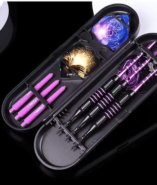 Soft Tip Dartpijlen 18g Set – Professionele Darts met Opbergdoos voor Elektronisch Dartbord