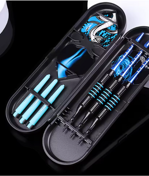 Soft Tip Dartpijlen 18g Set – Professionele Darts met Opbergdoos voor Elektronisch Dartbord