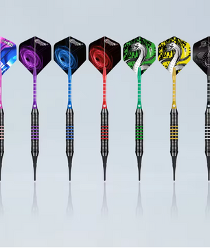 Soft Tip Dartpijlen 18g Set – Professionele Darts met Opbergdoos voor Elektronisch Dartbord