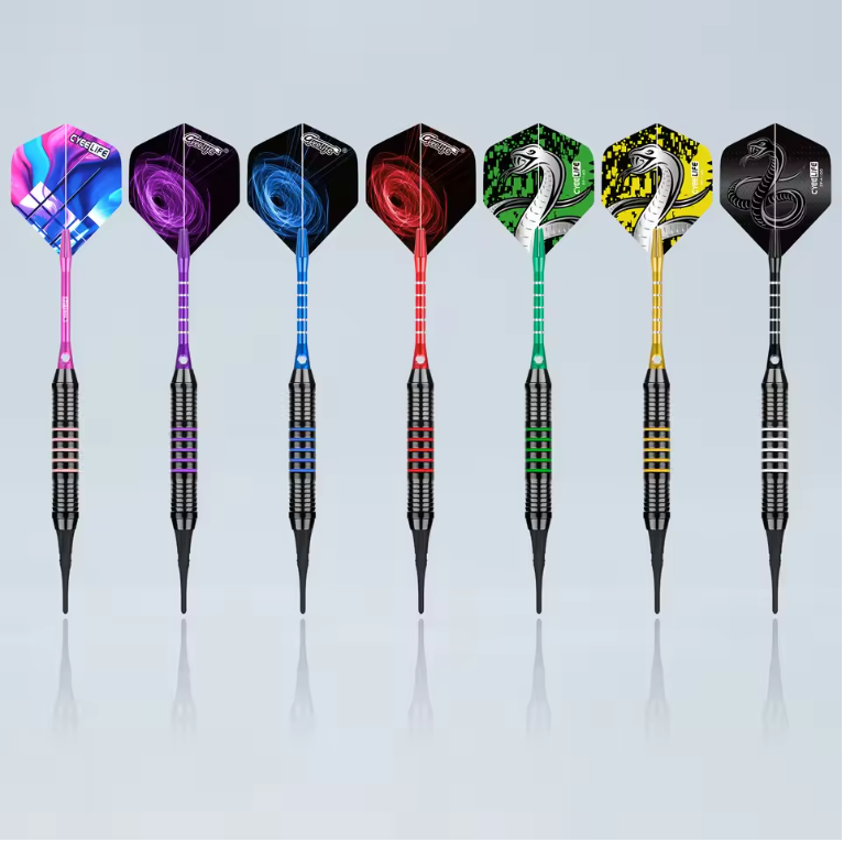 Soft Tip Dartpijlen 18g Set – Professionele Darts met Opbergdoos voor Elektronisch Dartbord