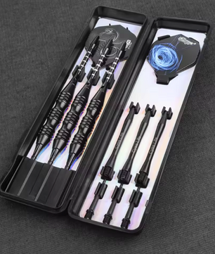 Soft Tip Dartpijlen 20g Set van 3 – Professionele Darts met Aluminium Shafts en Flights