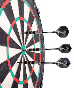 Stalen Dartpijlen 26g Set van 3 – Professionele Darts met Aluminium Shafts en Opbergdoos