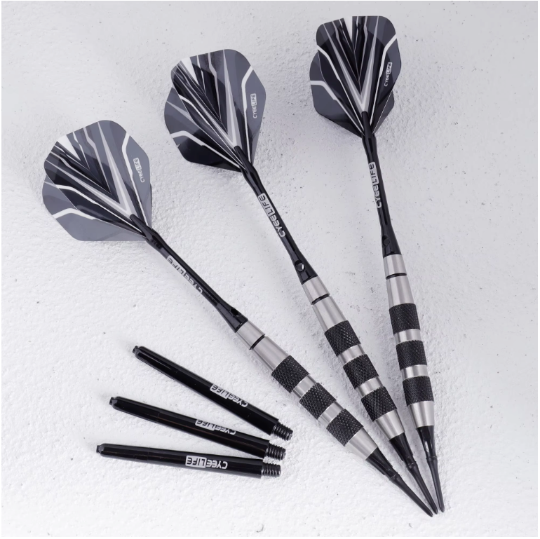 Soft Tip Dartpijlen 18.5g Set – Professionele Darts van RVS voor Elektronisch Dartbord