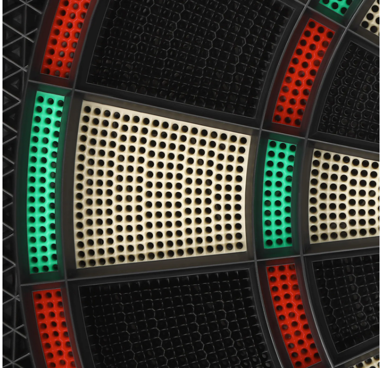 Elektrisch Dartbord met 6 Darts – LED Scorebord, 27 Spellen en Automatische Puntentelling