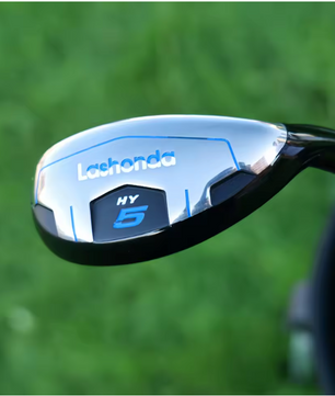 Golf Hybrid Club H2 17.5° – Carbon Shaft SR Flex en Stalen Clubhead
