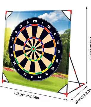 Golf Chipping Game Set – Oefenmat met Targets, Scorebord en Clubs