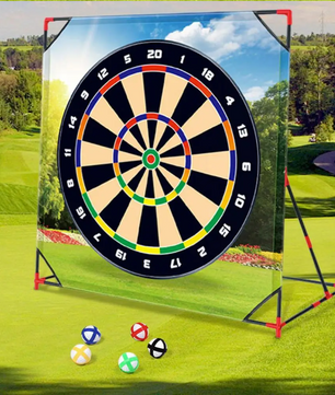 Golf Chipping Game Set – Oefenmat met Targets, Scorebord en Clubs