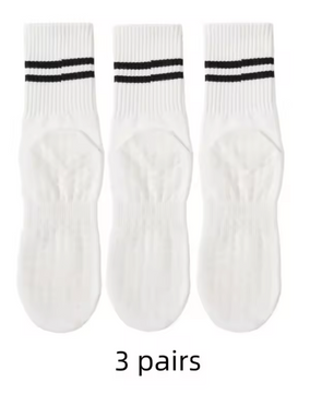 Yoga Sokken 3-Pack – Antislip Katoenen Sport Sokken voor Pilates en Fitness