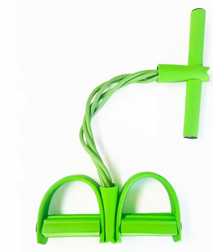 Fitness Pedal Trainer met Weerstandsbanden – Multifunctionele Ab Trainer voor Thuis Workout