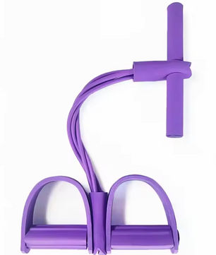 Fitness Pedal Trainer met Weerstandsbanden – Multifunctionele Ab Trainer voor Thuis Workout