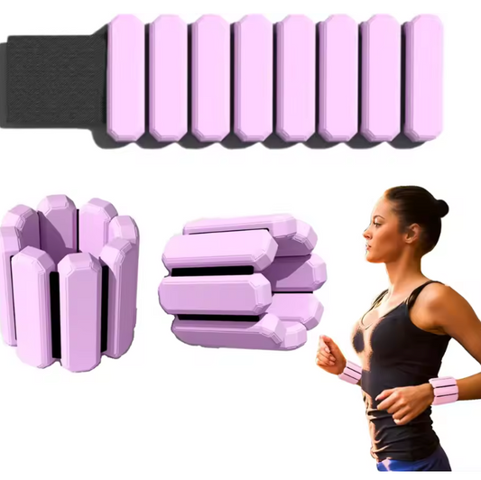 Pols- en Enkelgewichten Set – Verstelbare Fitness Gewichten voor Yoga, Pilates en Training