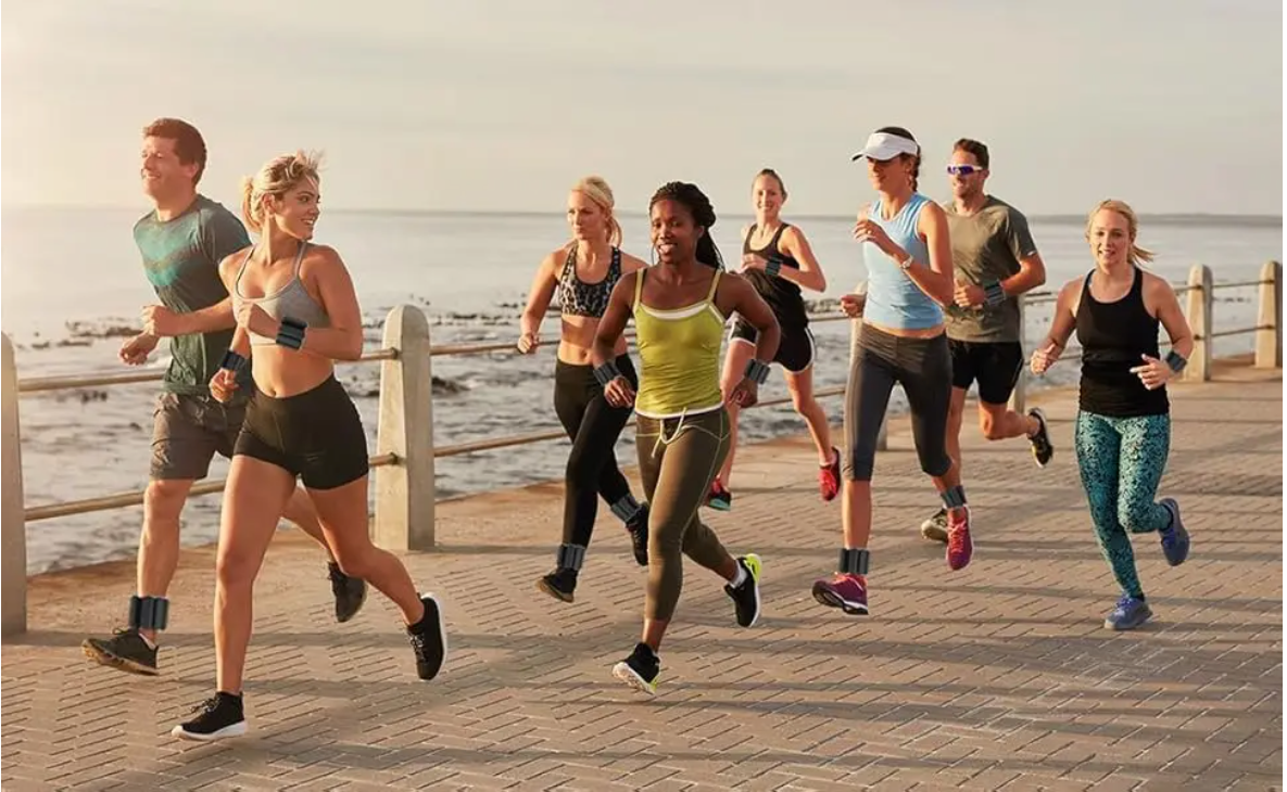 Pols- en Enkelgewichten Set – Verstelbare Fitness Gewichten voor Yoga, Pilates en Training