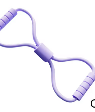 8-Vorm Weerstandsband – Fitness Elastiek voor Yoga, Core en Full Body Training