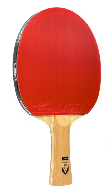 Professionele Tafeltennis Bat 10 Sterren – Carbon Pingpong Racket met Maximale Spin en Controle