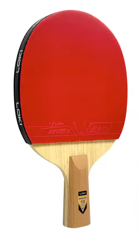 Professionele Tafeltennis Bat 10 Sterren – Carbon Pingpong Racket met Maximale Spin en Controle