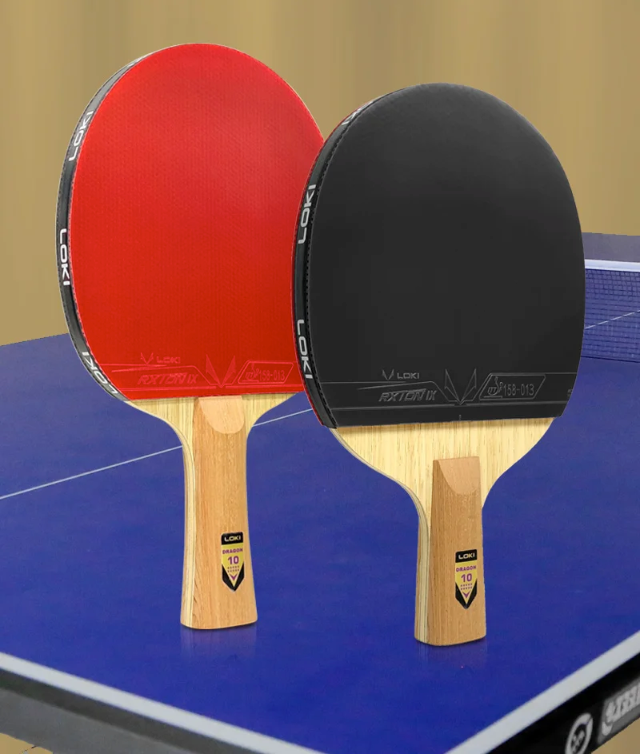 Professionele Tafeltennis Bat 10 Sterren – Carbon Pingpong Racket met Maximale Spin en Controle
