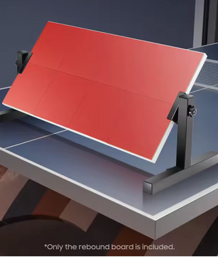 Tafeltennis Rebound Board 66,5 cm – Pingpong Trainer met 360° Verstelbare Hoek voor Zelftraining