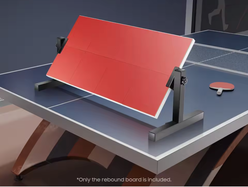 Tafeltennis Rebound Board 66,5 cm – Pingpong Trainer met 360° Verstelbare Hoek voor Zelftraining