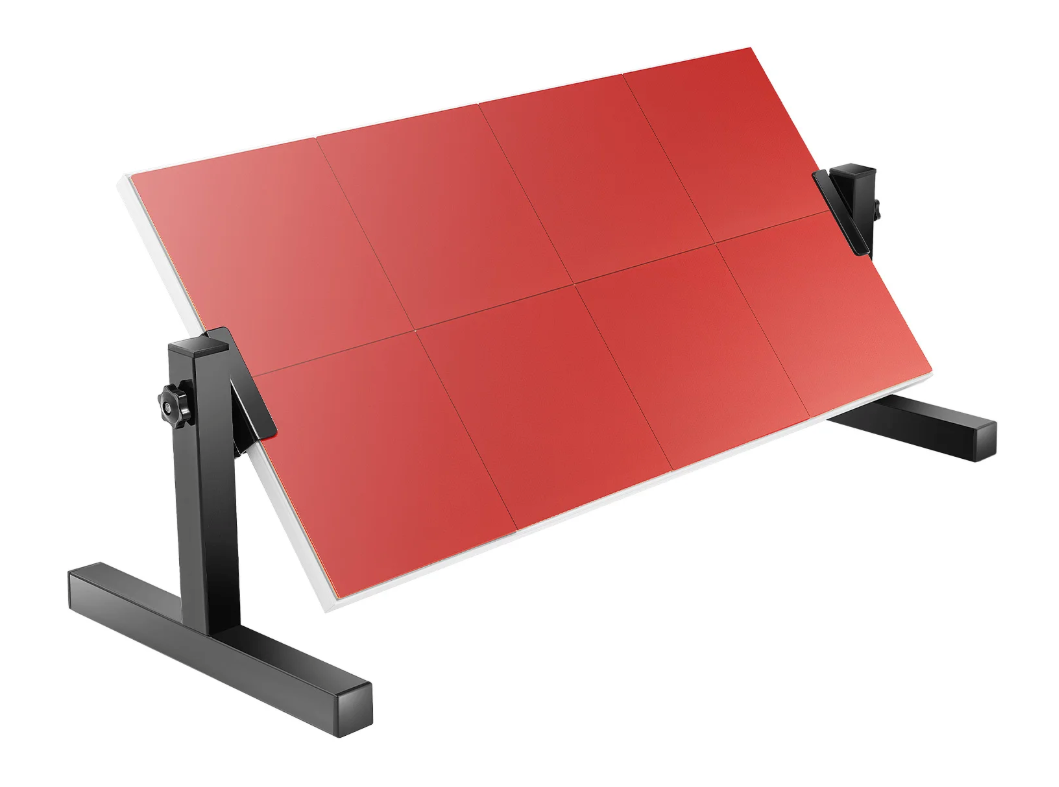 Tafeltennis Rebound Board 66,5 cm – Pingpong Trainer met 360° Verstelbare Hoek voor Zelftraining