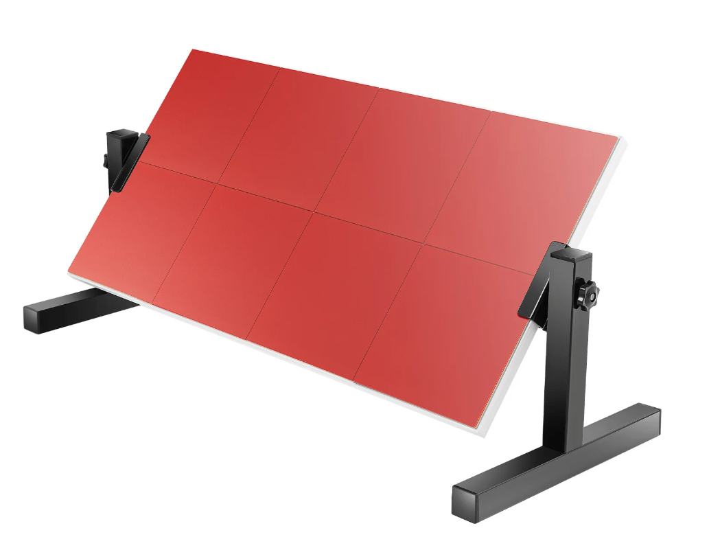 Tafeltennis Rebound Board 66,5 cm – Pingpong Trainer met 360° Verstelbare Hoek voor Zelftraining
