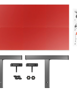Tafeltennis Rebound Board 66,5 cm – Pingpong Trainer met 360° Verstelbare Hoek voor Zelftraining