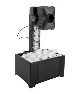 Tafeltennis Robot met Afstandsbediening – Automatische Pingpong Trainer met 100 Ballen Capaciteit