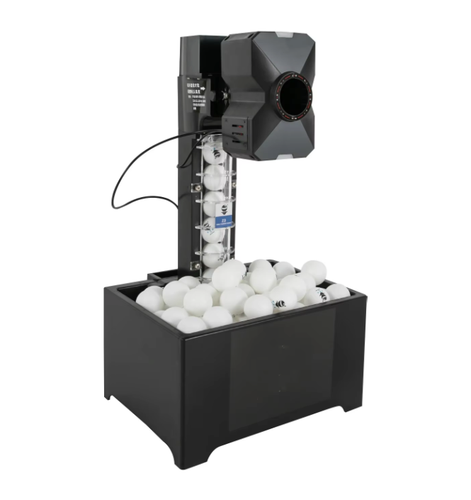 Tafeltennis Robot met Afstandsbediening – Automatische Pingpong Trainer met 100 Ballen Capaciteit