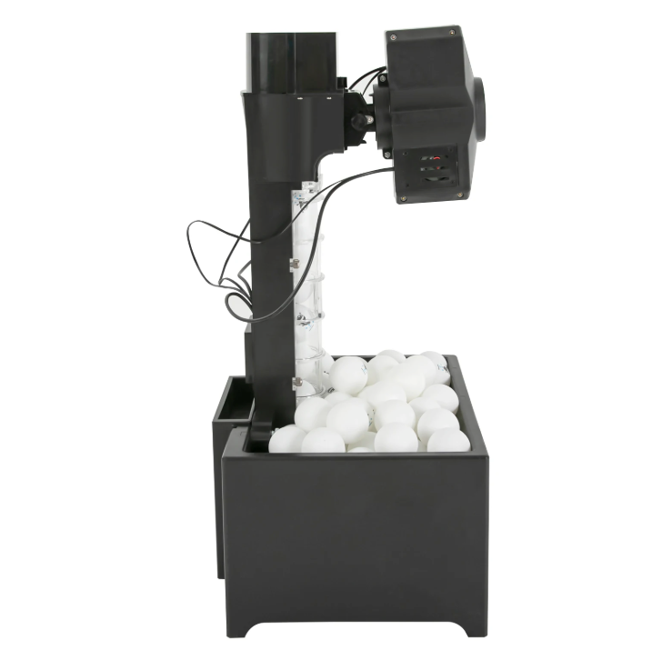 Tafeltennis Robot met Afstandsbediening – Automatische Pingpong Trainer met 100 Ballen Capaciteit