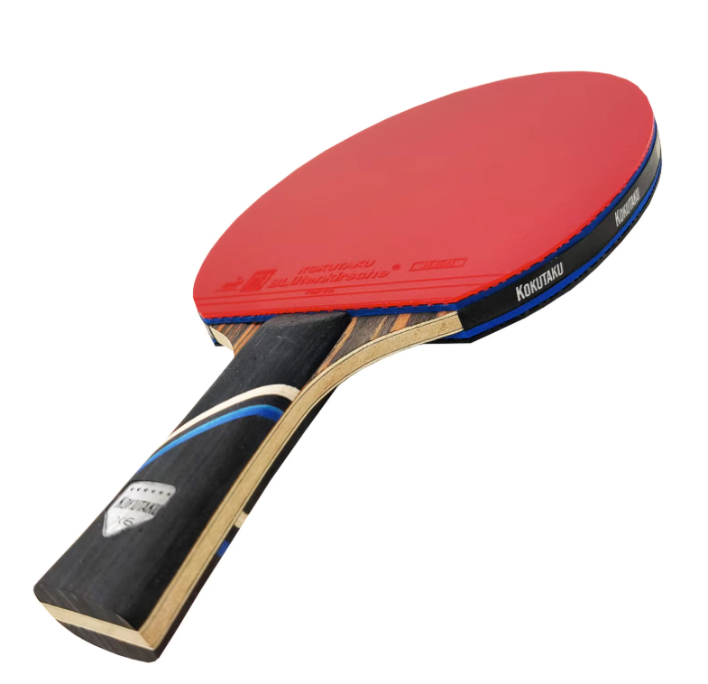 Professionele Tafeltennis Bat Set – Carbon Pingpong Racket met Rubbers en Opbergtas