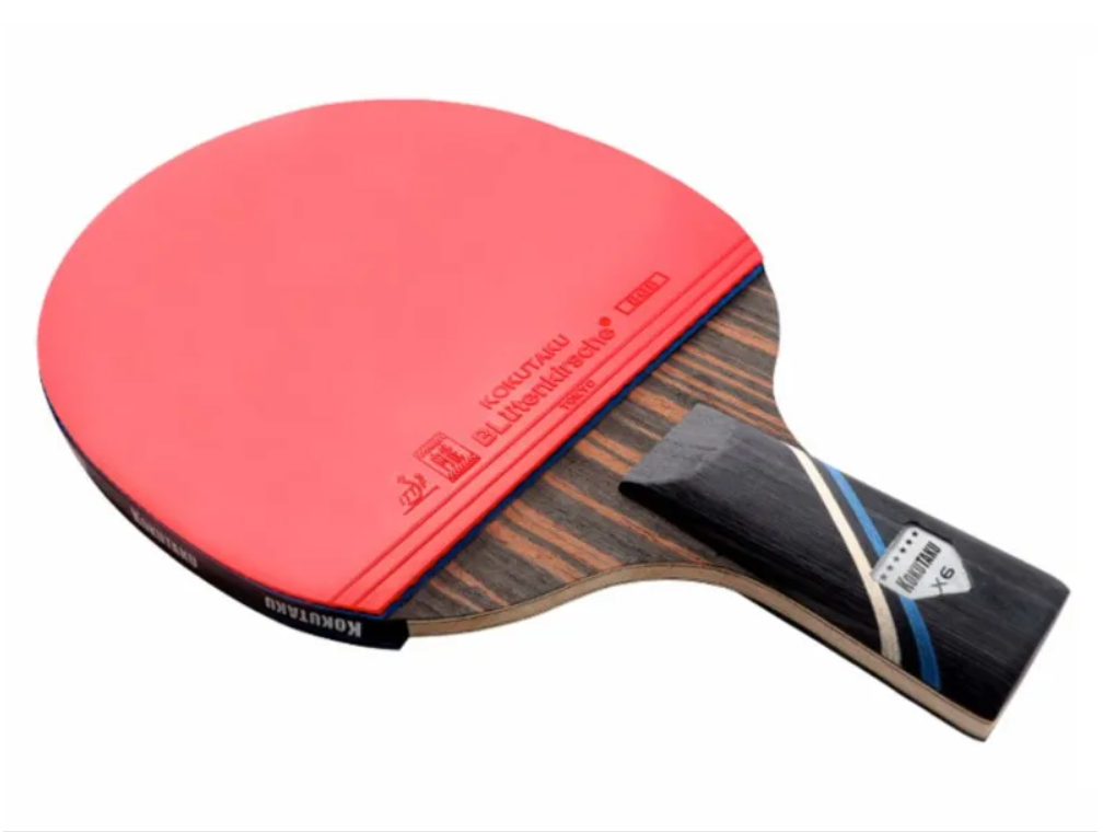 Professionele Tafeltennis Bat Set – Carbon Pingpong Racket met Rubbers en Opbergtas