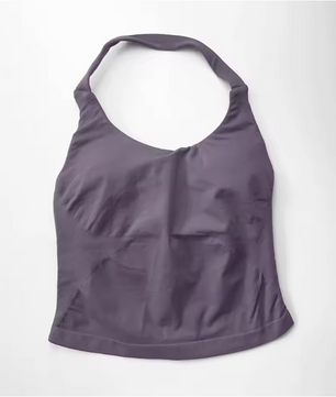 Dames Sport Top – Halter Fitness Tanktop met Padding en Stretch voor Yoga en Training