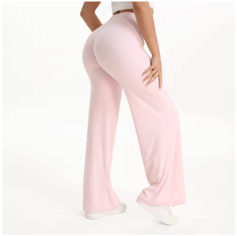 Dames Yogabroek – Rechte Pijpen Sportbroek met Stretch en Comfort voor Fitness en Pilates