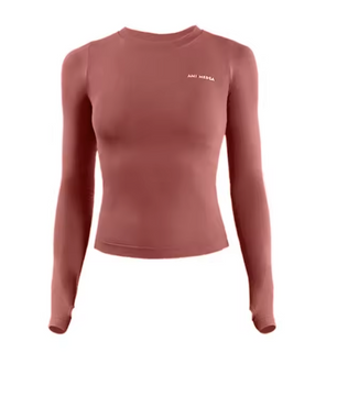 Dames Sport Crop Top Lange Mouw – Stretch Yogashirt voor Fitness, Hardlopen en Training