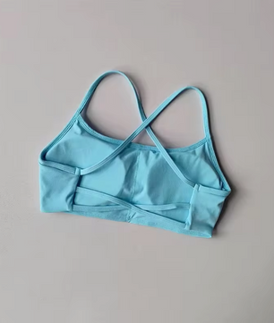 Dames Sportbeha – Cross Back Fitness BH met Schokabsorptie en Ademend Design