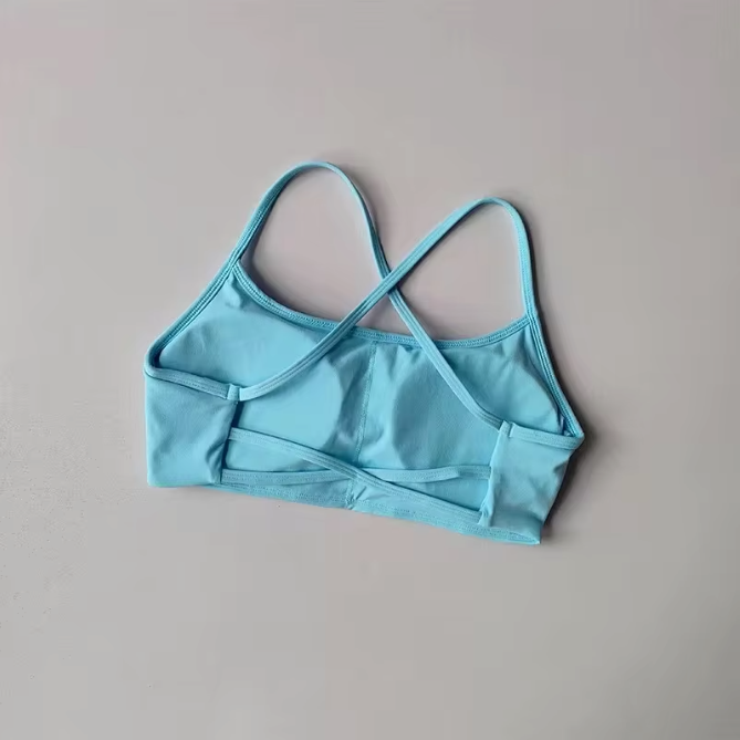 Dames Sportbeha – Cross Back Fitness BH met Schokabsorptie en Ademend Design